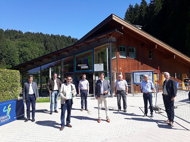 Breitachklammverein setzt vorbildlich Schutzkonzept um