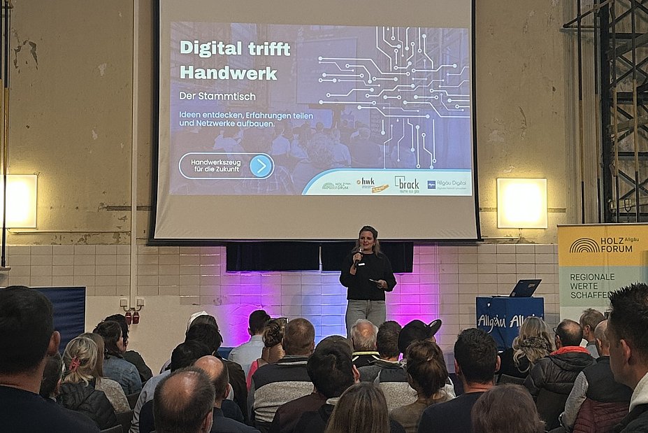 Digital trifft Handwerk