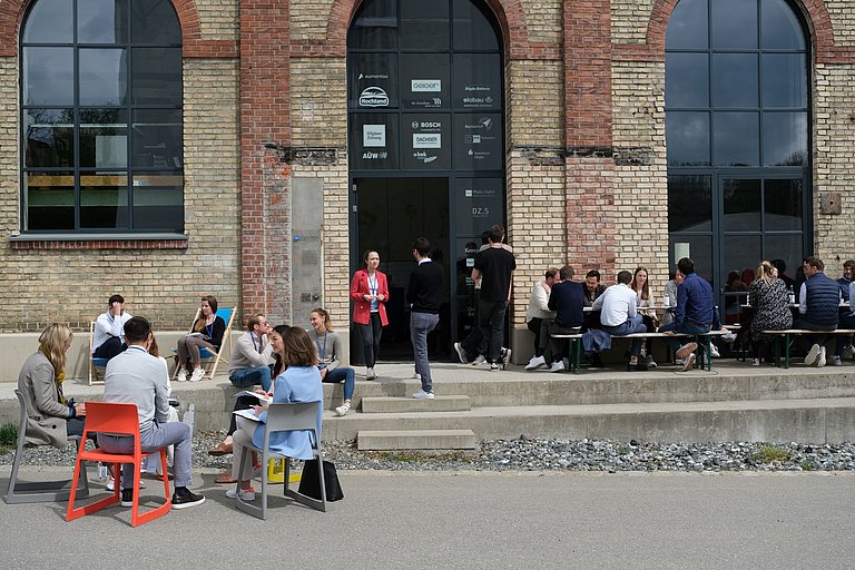 Teilnehmer.innen von NextGen4Bavaria zu Gast bei Allgäu Digital - Digitales Zentrum Schwaben ©Lena Schmidberger, UnternehmerTUM
