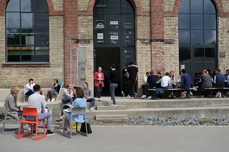 Teilnehmer.innen von NextGen4Bavaria zu Gast bei Allgäu Digital - Digitales Zentrum Schwaben ©Lena Schmidberger, UnternehmerTUM