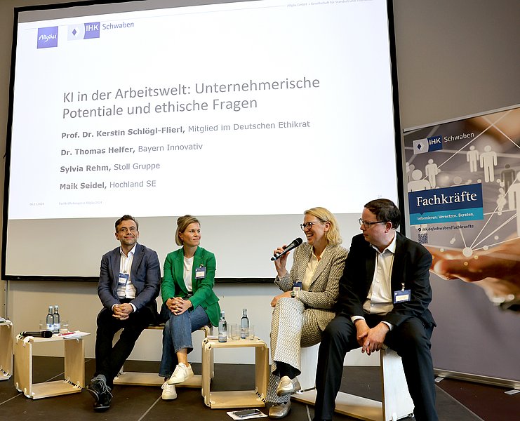 Panel  Fachkräftekongress Allgäu 2024