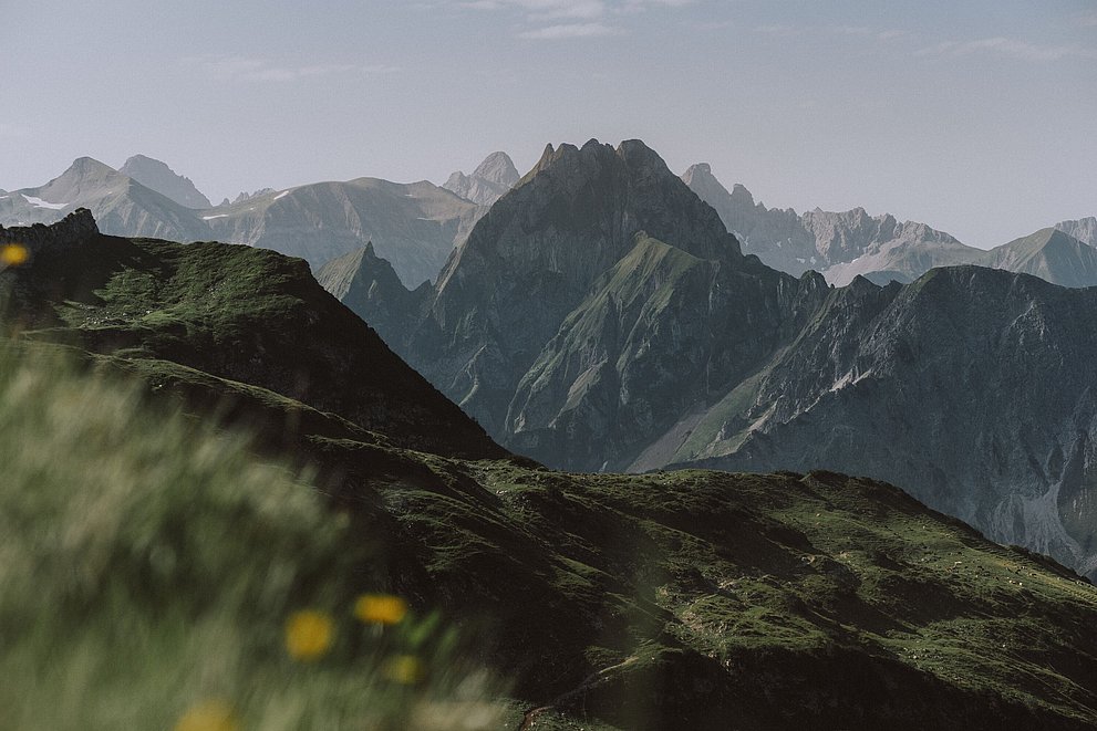 Blick zur Höfat von der Station Höfatsblick