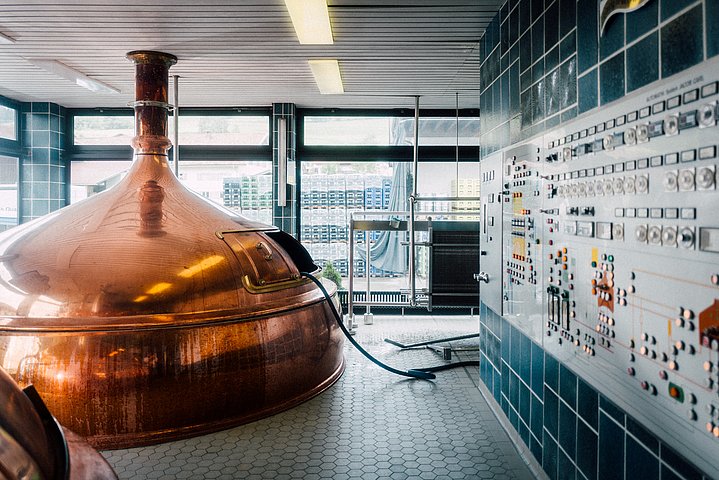 Braukessel bei Engelbräu