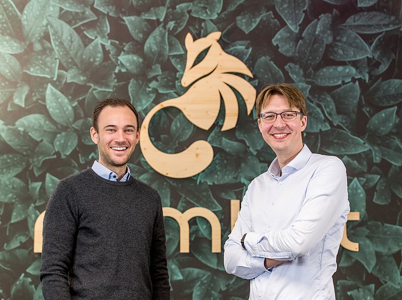 Die Gründer des Startups Numbat: Martin Schall und Dr. Maximilian Wegener