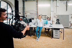 Standort Jobchallenge Allgäu Filmdreh Sommer 2018 Allgäu Digital © Allgäu GmbH, Graupause