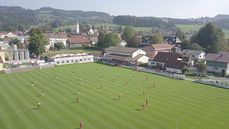 Fußballstadion Weiler, © Sebastian Koch