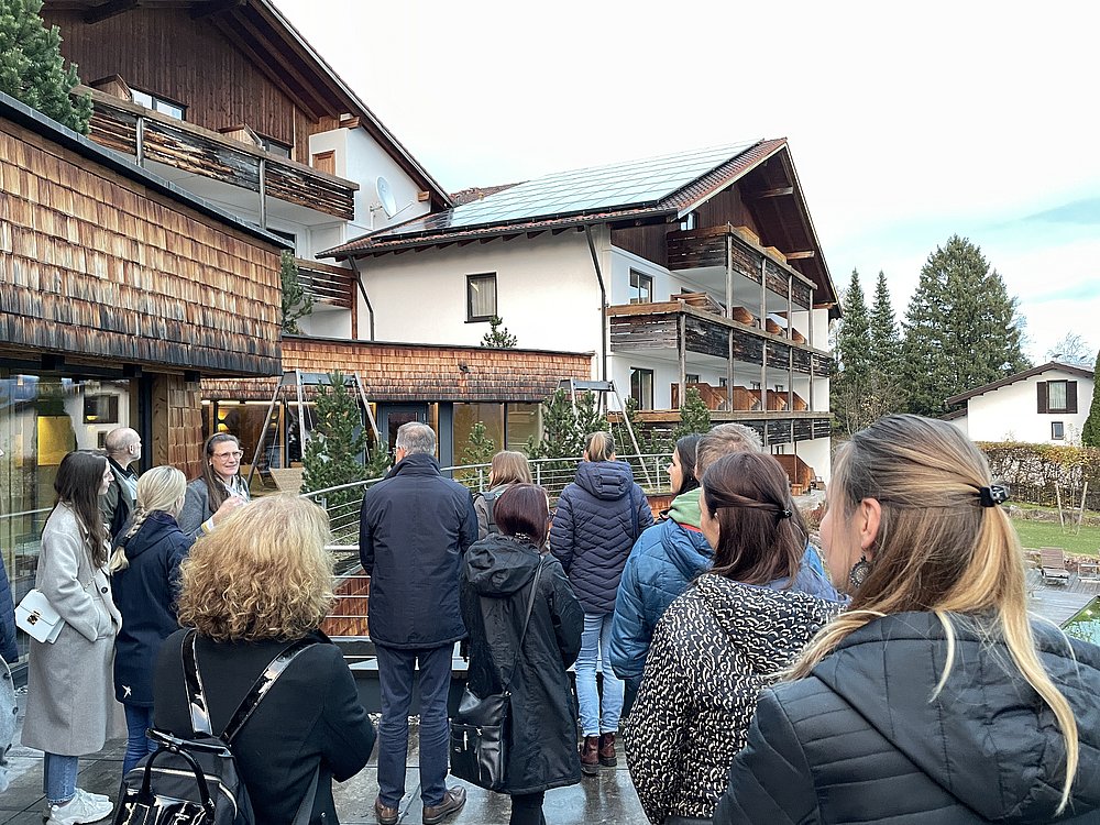 Teilnehmer bei der Markenpartner-Veranstaltung im Bio Hotel Eggensberger