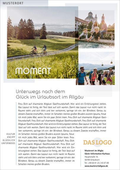 Mein Allgäu - Ort 1/1 Seite