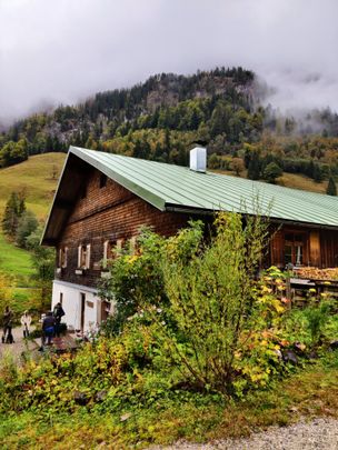 Filmlocation Alpe Mitterhaus in Bad Hindelang, Außenansicht