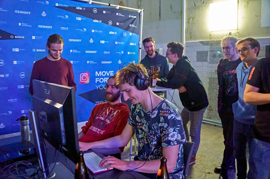 Teilnehmer bei der GameDEV