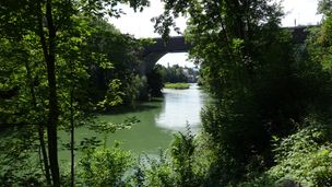 Filmlocation Kempten, Brücke beim Schumacherring
