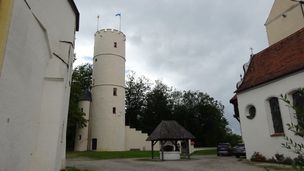Filmlocation Mindelheim Burg, Innenhof