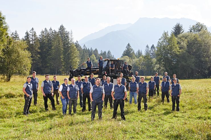 Teamfoto Benninghoff Holzbau