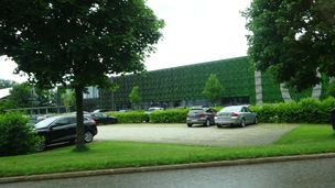 Filmlocation Leutkirch, Elobau Parkplatz