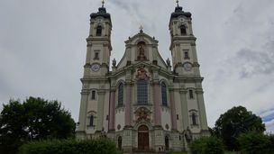 Filmlocation Ottobeuren Basilika Vorderansicht