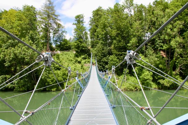 Illerdurchbruch Altusried Hängebrücke