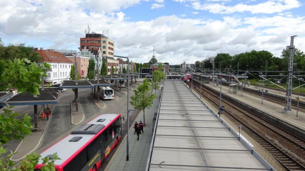Memmingen ZOB und Bahnhof