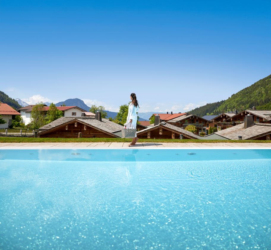 Außenpool Panoramahotel