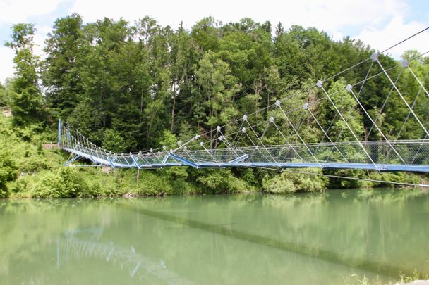 Illerdurchbruch Altusried Hängebrücke